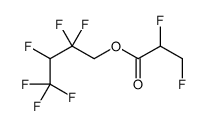 2,2,3,4,4,4-hexafluorobutyl 2,3-difluoropropanoate结构式