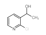 1-(2-氯吡啶-3-基)乙醇结构式