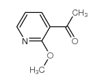 1-(2-甲氧基吡啶-3-基)乙酮结构式