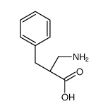 (S)-3-amino-2-benzylpropanoic acid结构式
