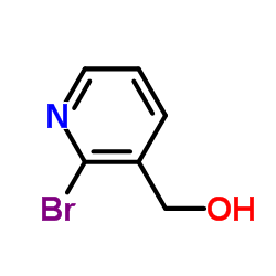 2-溴-3-吡啶甲醇结构式