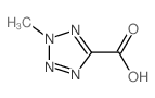 2-methyltetrazole-5-carboxylic acid结构式