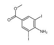 4-AMINO-3,5-DIIODOBENZOIC ACID METHYL ESTER结构式