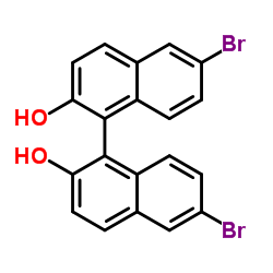 6,6`-二溴-1,1`-双-2-萘酚结构式