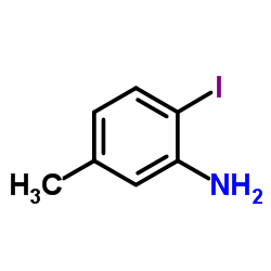 2-碘-5-甲基苯胺结构式