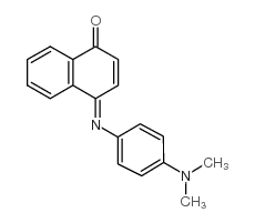 靛酚蓝结构式