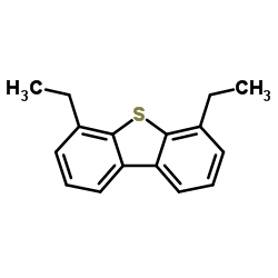 4,6-二乙基二苯硫烯结构式