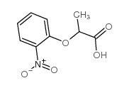 2-(2-硝基苯氧基)丙酸结构式