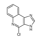 4-chloro-3H-imidazo[4,5-c]quinoline结构式