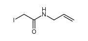 N-(iodoacetyl)allylamine结构式