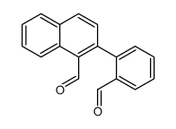 2-(2-formylphenyl)naphthalene-1-carbaldehyde结构式