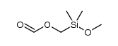 (formoxymethyl)dimethylmethoxysilane结构式