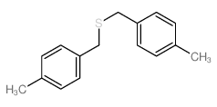 Benzene,1,1'-[thiobis(methylene)]bis[4-methyl-结构式