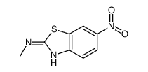 2-Benzothiazolamine,N-methyl-6-nitro-(9CI)结构式
