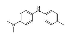 4-N,4-N-dimethyl-1-N-(4-methylphenyl)benzene-1,4-diamine结构式