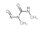 Urea,N,N'-dimethyl-N'-nitroso-结构式