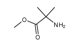 Alanine, 2-methyl-, methyl ester (6CI,7CI,8CI,9CI)结构式