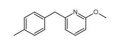 2-methoxy-6-(4-methylbenzyl)pyridine结构式