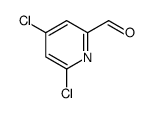 4,6-二氯吡啶甲醛结构式