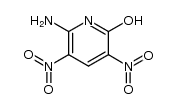 2-amino-6-hydroxy-3,5-dinitropyridine结构式