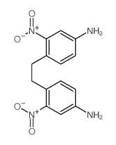 4-[2-(4-amino-2-nitro-phenyl)ethyl]-3-nitro-aniline结构式