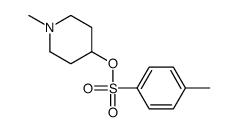 1-Methyl-4-piperidinyl 4-methylbenzenesulfonate结构式