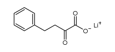 lithium 2-oxo-4-phenylbutanoate结构式