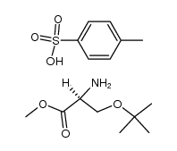O-tert-Butyl-L-serine Methyl Ester p-Toluenesulfonate结构式