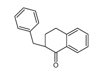 (2R)-2-benzyl-3,4-dihydro-2H-naphthalen-1-one结构式