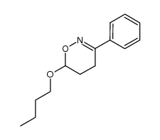 6-butoxy-3-phenyl-1,2-oxazine结构式