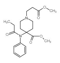 瑞芬太尼结构式