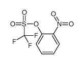 (2-nitrophenyl) trifluoromethanesulfonate结构式