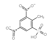2,4-二硝基甲苯-6-磺酸结构式