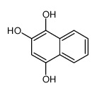 naphthalene-1,2,4-triol结构式