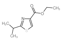 2-异丙基噻唑-4-羧酸乙酯结构式