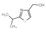 2-(1-甲基乙基)-4-噻唑甲醇结构式
