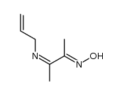 (2E,3Z)-3-(allylimino)butan-2-one oxime结构式