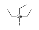 triethyl(iodo)germane结构式