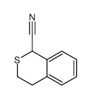 3,4-dihydro-1H-isothiochromene-1-carbonitrile结构式