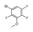 1-bromo-2,4,5-trifluoro-3-methoxybenzene结构式