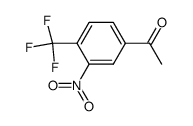 4-Trifluoromethyl-3-nitro-acetophenone结构式