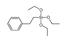triethoxy(2-phenylethyl)silane结构式