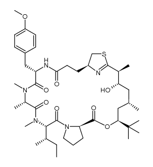 2-epi-apratoxin S4结构式