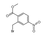 2-溴甲基-4-硝基苯甲酸甲酯结构式