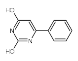 2,4(1H,3H)-Pyrimidinedione,6-phenyl-结构式