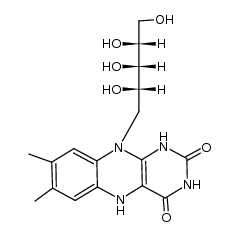 1,5-dihydro-riboflavin结构式