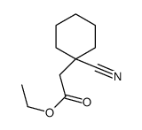 ETHYL (1-CYANOCYCLOHEXYL)ACETATE结构式