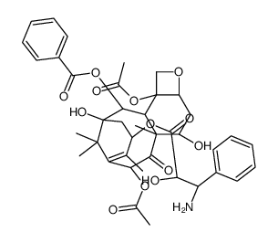 3'-N-debenzoyltaxol结构式