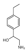 2-amino-1-(4-ethylphenyl)ethanol结构式