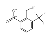 2-溴甲基-1-硝基-3-三氟甲基苯结构式